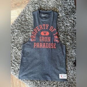 Under Armour Heathered Gray Athletic Tee